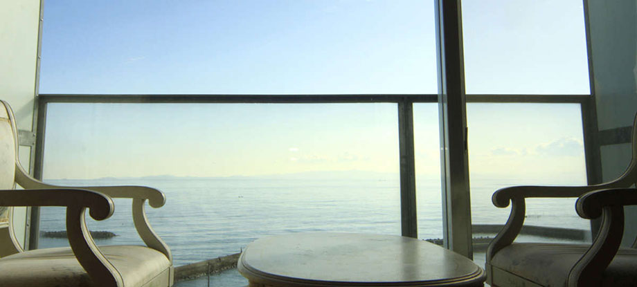 湯元グランドホテル山海館 お部屋から見える景色